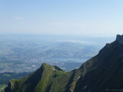 Aussicht mit Klimsenhornkapelle