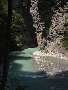 Aareschlucht Wasser 3