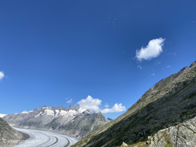 Walliser-Gletscher-Gleitschrim-Flug-von-Schweiz-Italien