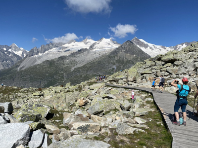 Wanderung-Aletschgletscher-Start