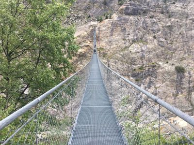 Hängebrücke-Massaschlucht