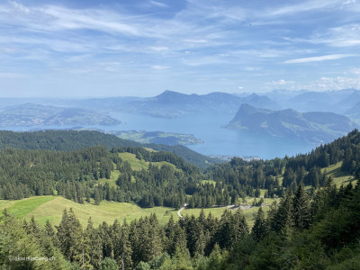 Aussicht-Vierwaldstaettersee-Gsaessweg-Pilatus