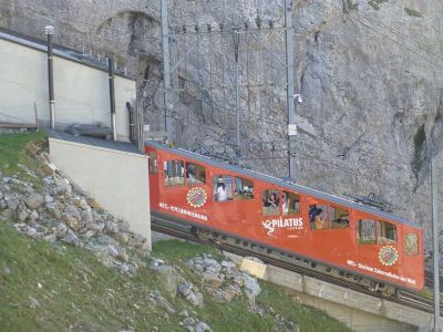 Steilste Zahnradbahn der Welt