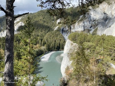 Rheinschlucht-Rheintal-Rheintobel-Rheinfluss