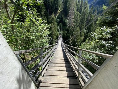 Traversinersteg-Wanderung