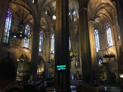 Innenbereich der Kathedrale von Barcelona