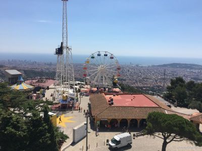 Tibidabo-Kirche-Aussicht-Barcelona