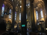 Innenbereich der Kathedrale von Barcelona