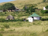 Swasiland-Rundhütte