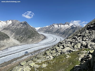 Aletschgletscher Wanderung