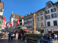 Brunnen-Stadtbrunnen-Solodthurn-Flaniermeile