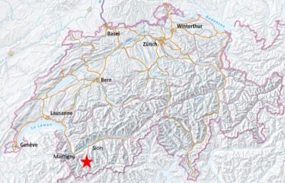 Schweizerkarte Corbassière