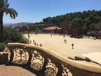 Guell-Terrasse-Barcelona - Park Güell