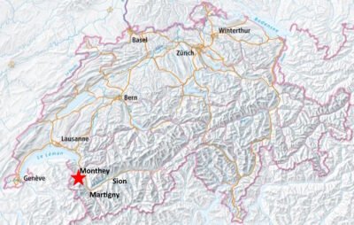 Standort Wanderung Troistorrents