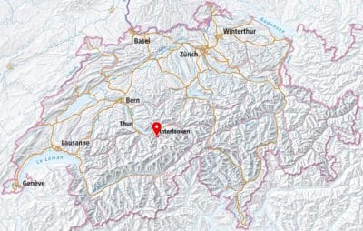 Schynige Platte Wanderung Standort