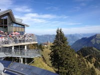 Bergrestaurant mit Terrasse auf dem Stanserhorn