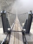 Brückenkopf bei Einstieg Triftbrücke